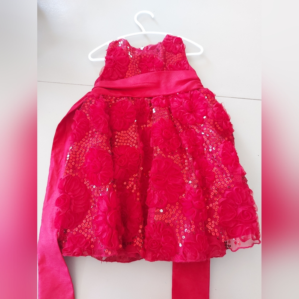 **3 Listings $30**                       Vibrant Red Sequin Dress